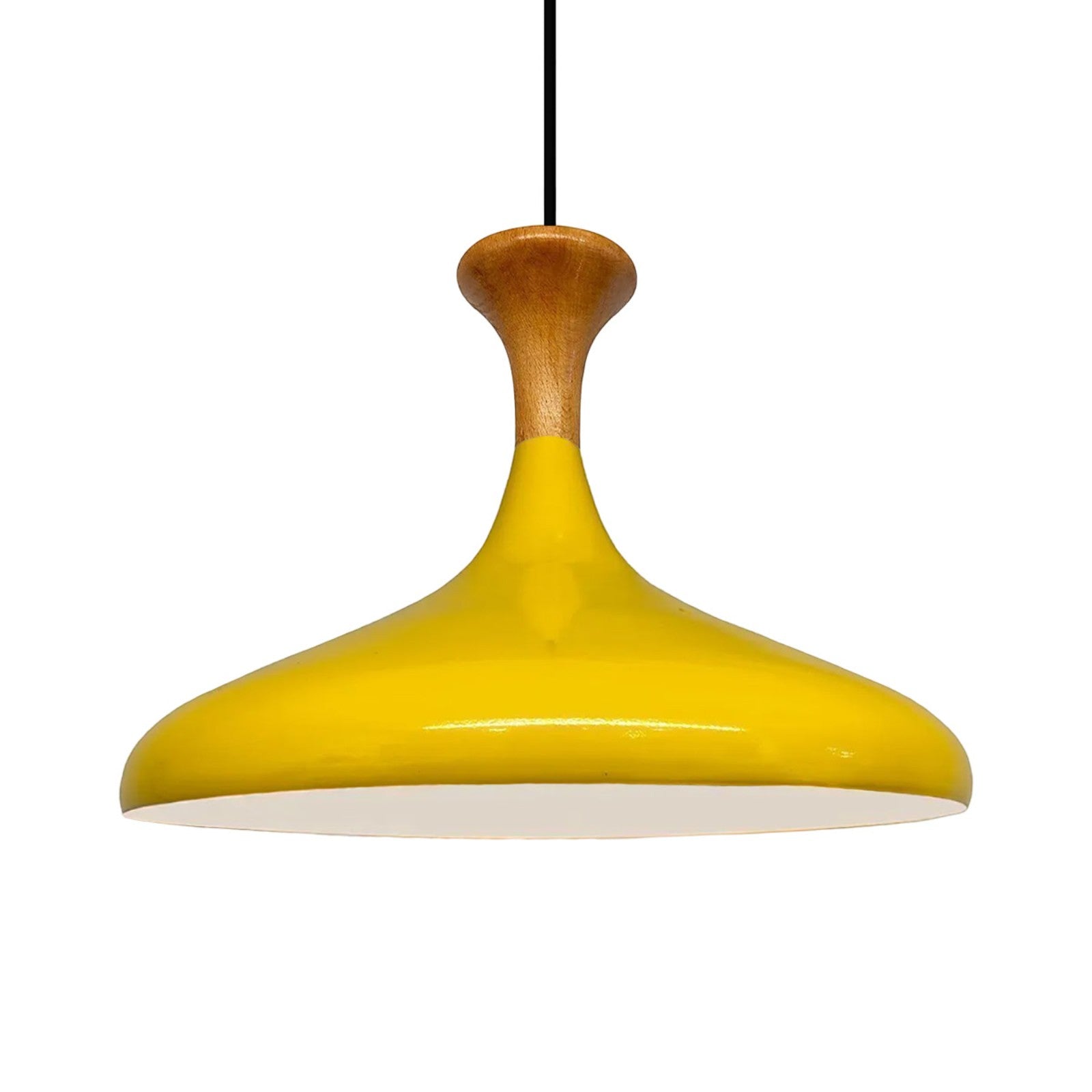 Pendelleuchte Champion Pendelleuchte aus Holz, 35 cm Hängelampe Metall E27